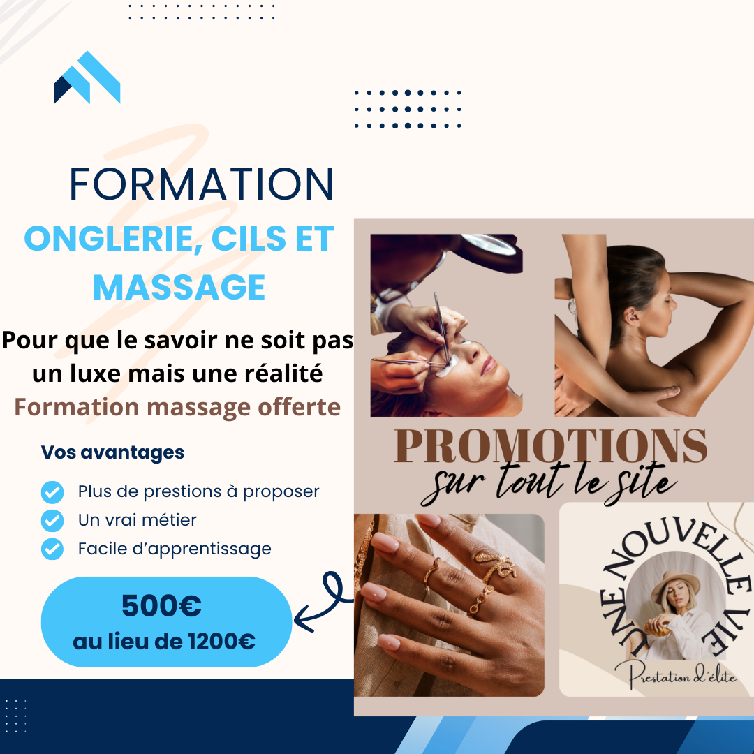 Offre promo formation ongles et cils